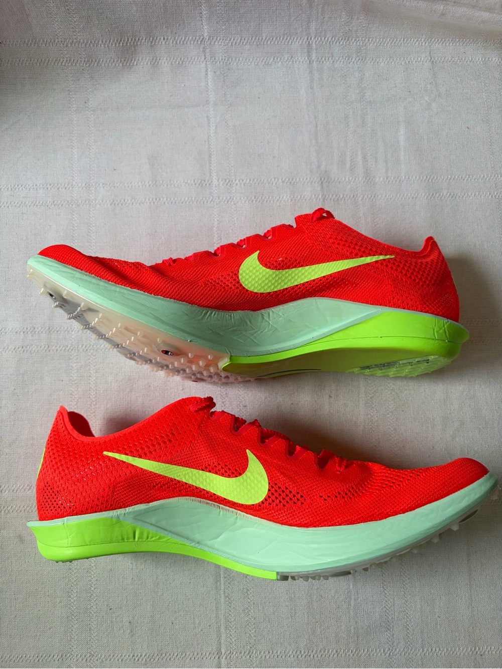 Nike ZoomX Dragonfly 2 Track Spikes Bright Crimson Men's Size 11 FD8413-600 - Picture 7 of 9